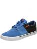 Supra TK Stacks Vulc Shoes Royal Black Neon Orange