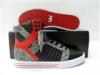 Supra Muska Skytop cip Fekete Piros Pattern