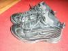 41 Nike Basketball fekete magasszr br cip