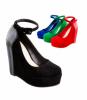 Divatos ni cip minden 5, - ? kek Wedge P