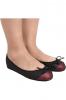 Balerina cip fekete bord