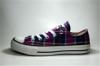 Converse All Star Low Cip Lila grid
