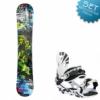 Trans Snowboard Set CU Camber multicolor Elfgen Freestyle Snowboardbindung black