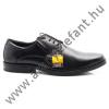 Kp 1/9 - Bugatti frfi, fekete, elegns, brcip, szles lbfejre, magas rsztre is T5501-1-100