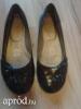 38 as fekete balerina cip jszer