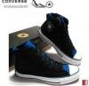  meleg sz s tl a 2011 ellen valdi ketts fekete Converse magas-top vszon cip frfi kk vszoncip