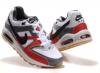 Nike Air Max Skyline cip Frfi Fehr Piros Fekete Grey Sand