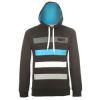 Adidas FS stripe kapucnis pulver / fekete