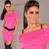 PINK HABOS NYAK HOSSZ PULVER RUHA