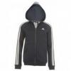 Adidas Essential 3 Stripes Full Zipped fi kapucnis pulver