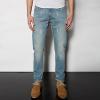 Frfi mosott Vintage Style Slim Fit Cotton farmer Jean nadrg