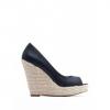 Mango telitalp peep toe cip