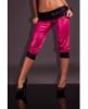Fnyes SYL pink-fekete capri nadrg