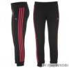 Adidas Essentials 3 Stripe 3/4-es Ni Feszes Edz Nadrg