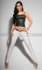 Nadrg, leggings - Dereka elejn s oldaln flitteres nadrg