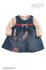 J 62 NEXT nyuszis farmer ruha body 3 6 h