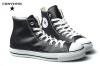  beszerzsi hiteles Converse magas-top vszon cip, tli klasszikus fekete brbl kszült nagy-top frfi s ni 103.772