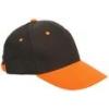 EMERTON baseball sapka pamut,fekete/narancs sznben, fmcsattal llthat pnt.