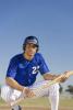 Baseball jtkos fraszt kk egyenruha sapka elgaz bukdcsols birtok t el ls kilts portr
