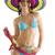 Nyr · lny · portr · aranyos · bikini · sl - stock fot © carlodapino