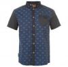 Lee Cooper Short Sleeve AOP gyermek ing