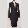 Anyagban pttys Dormeuil Amadeus kosztm beejtett elej selyemblzzal