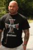 42. APBT Streetwear IRON CROSS pl (Fekete) (03284)