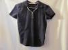 WOMENS TOP TOMMY HILFIGER SZ LG POLO NAVY BLUE