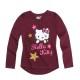 Padlizsnlila Hello Kitty hossz ujj pl