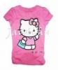 Hello Kitty csillog lny pl, fels 92-134cm rzsaszn