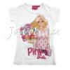 Hello Kitty csillog mints lny pl fels 92 134cm pink
