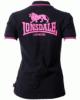 15. Lonsdale ACTON Ni Pique pl (Fekete/Pink) (03264)