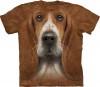 Basset Hound Head rvidujj amerikai 3D gyermek pl