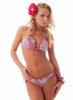 Kiwi fodros kasmr mints push up hronszg bikini pink khaki