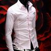 Rejtett gomb pink slim fit pl