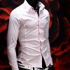 Rejtett gomb pink slim fit pl