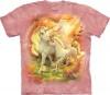 Mother and Baby Unicorn felntt rvidujj 3D amerikai pl