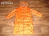 Kids Planet tompa narancs hossztott lny pufi kabt 134 140 / 9-10 v