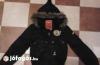 Devergo Uniform szrms kapucnis fekete kabt