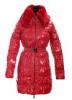 Moncler Ni Long Down KabT Belted Piros