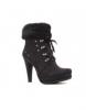 Ni csizma fekete D Shoe JS-0054