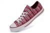 Converse All Star Low Ni cip red grid