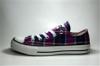 Converse All Star Low Cip Lila grid
