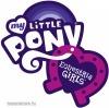 My Little Pony19 ruhra vasalhat matrica 10x10 cm