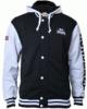 37 Lonsdale London TRAVIS Baseball pulver dzseki Fekete Fehr