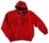 Gorilla Wear Logo kapucnis dzseki (piros)