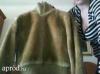 Vero Moda drapp mszrme szrme szrms dzseki kabt bunda S/M