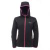 REGATTA Alessandra XLT ni softshell kabt fekete