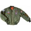 Kp 1/1 - GYERMEK MA1-ES BOMBER DZSEKI ZLD XS