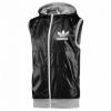 Adidas Originals Hoodie Frfi Kapucnis Mellny Fekete Szrke V33003